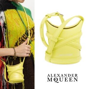Alexander McQueen Micro The Curve Cross Body Bag